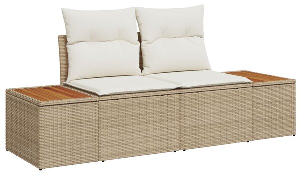Kert étkező szett párnával 9 pcs Beige és krém