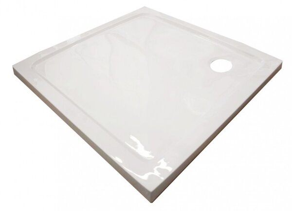 Modena Slim szögletes alacsony akril zuhanytálca 80x80 cm