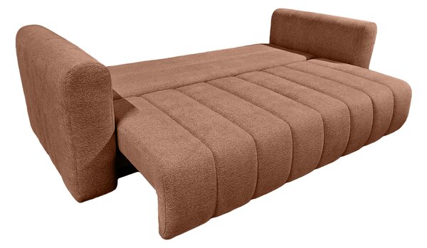 FUMO ágyazható kanapé - téglavörös