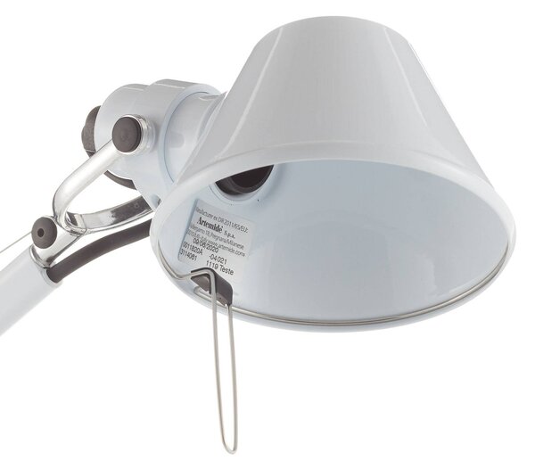 Artemide Tolomeo Micro asztali világítás, fehér, Fehér / opál, Dolgozószoba / Iroda, Alumínium, Dizájn
