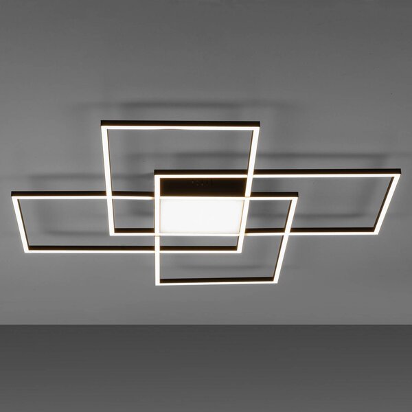 Q-Smart-Home Paul Neuhaus Q-ASMIN LED menny. lámpa 80 x cm, dimmelhető, Fekete, Nappali / Étkező, Műanyag, Modern