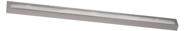 MCJ Mera LED fali lámpa, szélesség 120 cm, alumínium, 4,000K, Alu / szürke / cink, Folyosó, fém, Modern