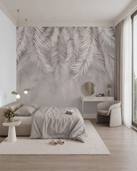 Fotótapéta Finoman lógó levelek, Fotótapéta erdő, Fotótapéta erdő trópusok, u48556v5 : Uwalls.hu