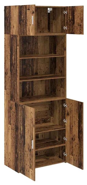 Tárolószekrény Öreg fa 80 x 42,5 x 225 cm Faanyag
