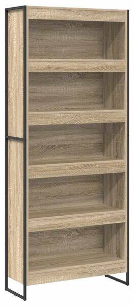 Könyvespolc 2 pcs Sonoma 80 x 30 x 189,5 cm Faanyag
