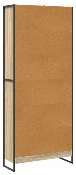 Könyvespolc 2 pcs Sonoma 80 x 30 x 189,5 cm Faanyag