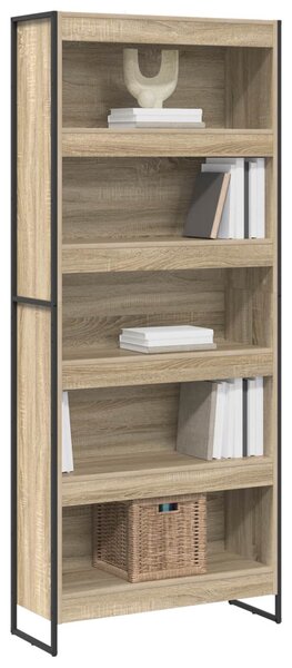 Könyvespolc 2 pcs Sonoma 80 x 30 x 189,5 cm Faanyag