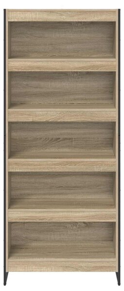 Könyvespolc 2 pcs Sonoma 80 x 30 x 189,5 cm Faanyag