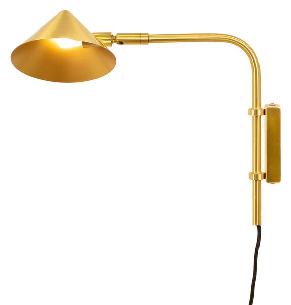 Fali Lámpa Watt & Veke, dimmable, Arany / Sárgaréz, Nappali, Fém, Skandináv