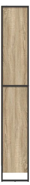 Könyvespolc 2 pcs Sonoma 80 x 30 x 189,5 cm Faanyag
