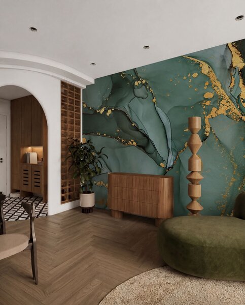 Fotótapéta Luxus Onyx márvány fémes repedésekkel, Fotótapéta absztrakt, u50235d2 : Uwalls.hu