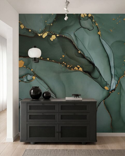 Fotótapéta Luxus Onyx márvány fémes repedésekkel, Fotótapéta absztrakt, u50235d1 : Uwalls.hu