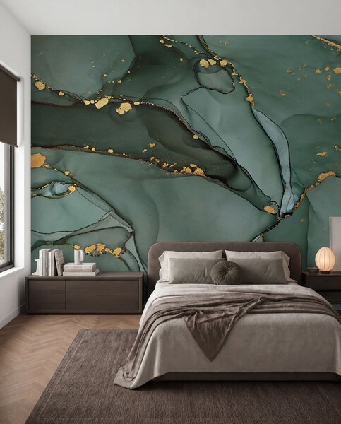 Fotótapéta Luxus Onyx márvány fémes repedésekkel, Fotótapéta absztrakt, u50235d2 : Uwalls.hu