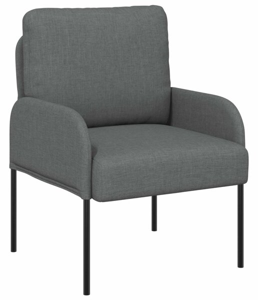 VidaXL Ülőgarnitúrák 3 pcs Sötétszürke 115 x 56 x 80 cm Furnér