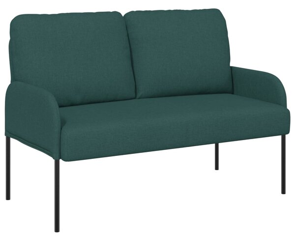 VidaXL Ülőgarnitúrák párnával 3 pcs Sötétzöld 115 x 56 x 80 cm Furnér