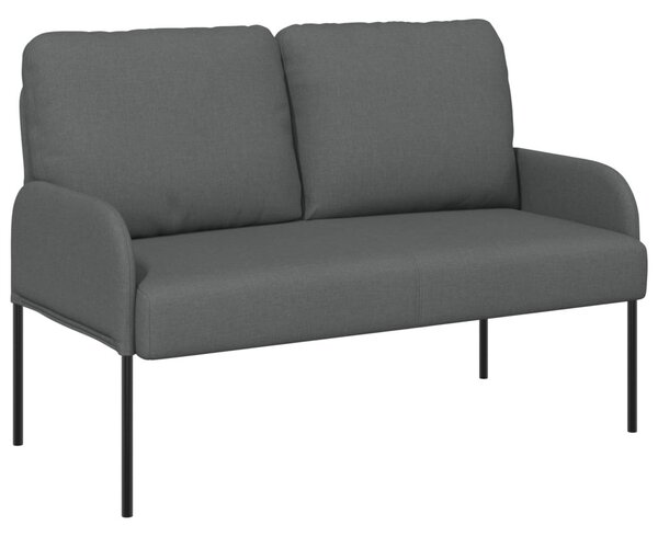 VidaXL Ülőgarnitúrák 3 pcs Sötétszürke 115 x 56 x 80 cm Furnér