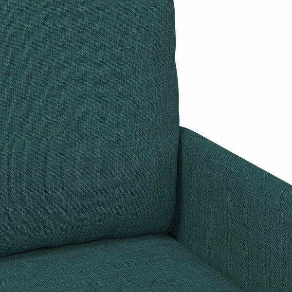 VidaXL Ülőgarnitúrák párnával 3 pcs Sötétzöld 115 x 56 x 80 cm Furnér
