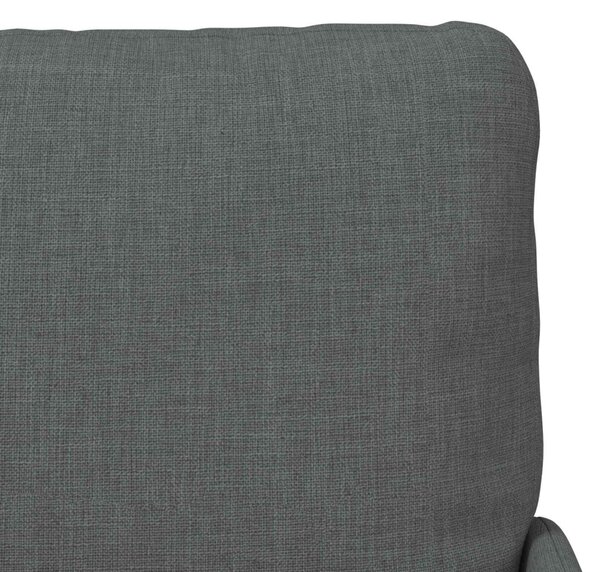 VidaXL Ülőgarnitúrák 3 pcs Sötétszürke 115 x 56 x 80 cm Furnér