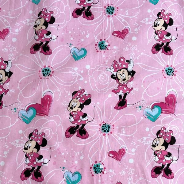 Minnie egér ovis ágynemű (flowers2)