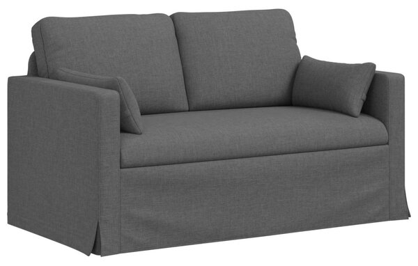 VidaXL Kanapé Sötétszürke 139 x 78 x 80 cm szövet