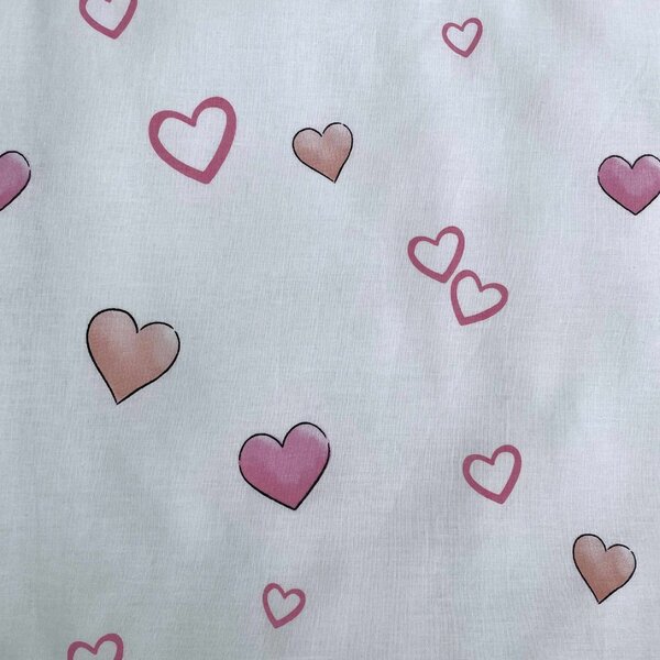 Minnie egér ovis ágynemű szett (hearts)