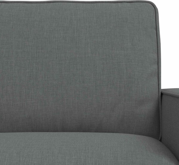 VidaXL Kanapé Szett 2 pcs Sötétszürke 162 x 80 x 82 cm szövet