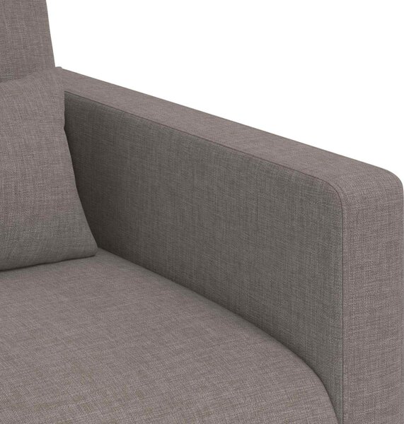 VidaXL Kanapé Szett 2 pcs Tópszínű 198 x 78 x 80 cm szövet
