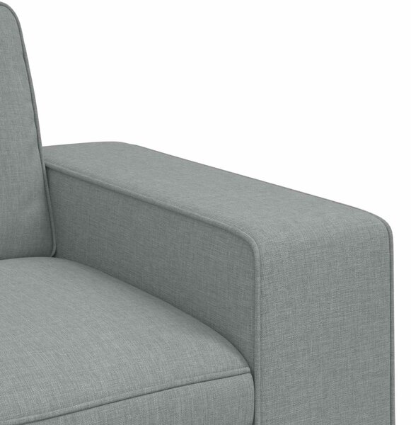 VidaXL Kanapé Szett 2 pcs Világosszürke 162 x 80 x 82 cm szövet