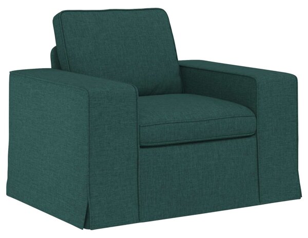 VidaXL Kanapé Sötétzöld 103 x 80 x 82 cm szövet