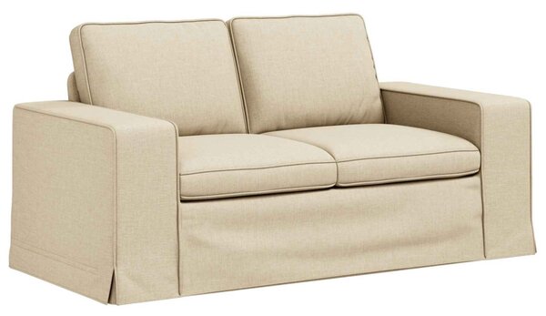 VidaXL Kanapé Krém 162 x 80 x 82 cm szövet