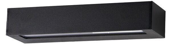 Modern fali lámpa Rosvik 25 6W IP54 3000K fekete