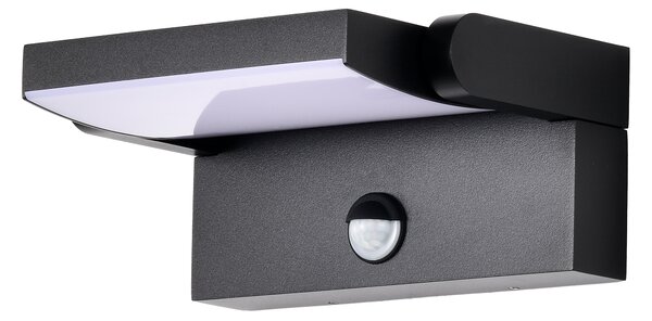 Durante Sensor fali lámpa fekete 21 W