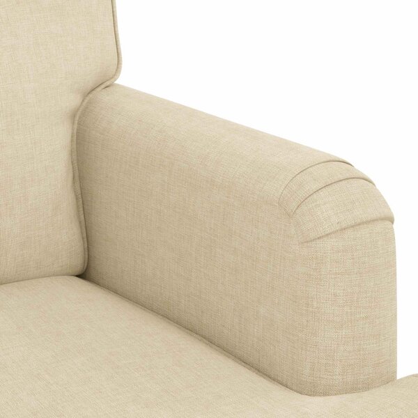 VidaXL Kanapé Krém 84 x 80 x 85 cm szövet