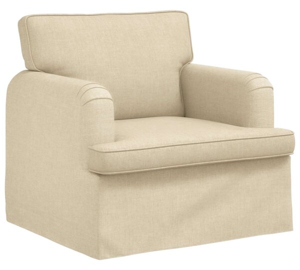 VidaXL Kanapé Krém 84 x 80 x 85 cm szövet
