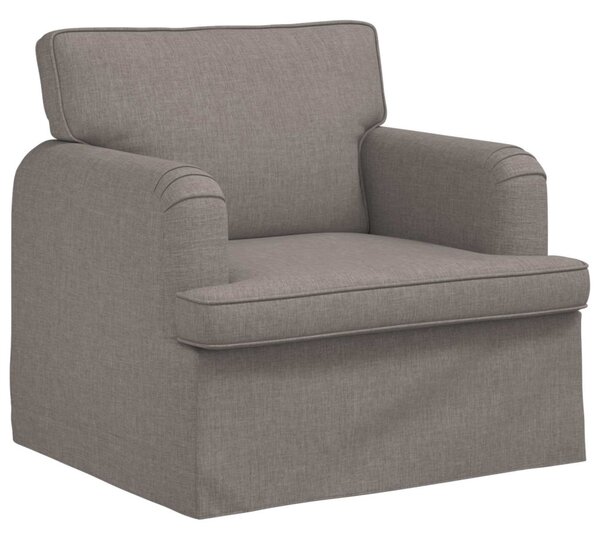 VidaXL Kanapé Szett 2 pcs Tópszínű 201 x 80 x 85 cm szövet
