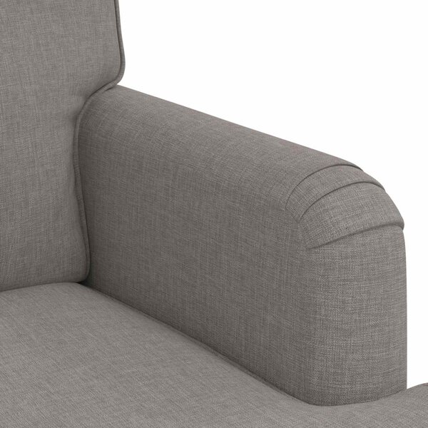 VidaXL Kanapé Szett 2 pcs Tópszínű 201 x 80 x 85 cm szövet