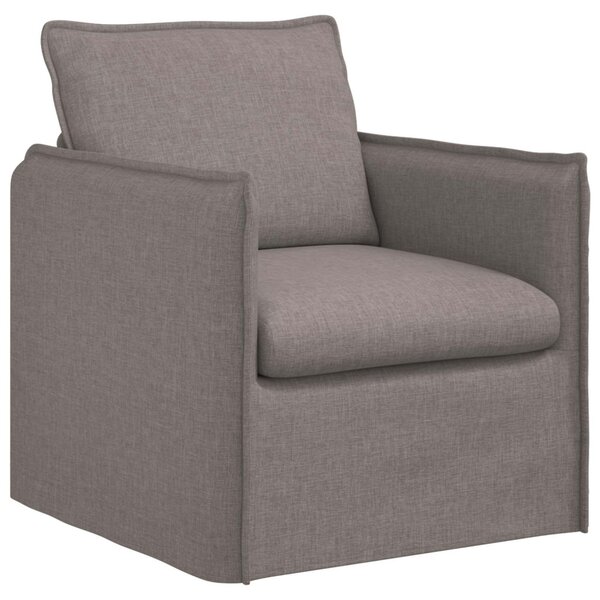 VidaXL Kanapé Szett 2 pcs Tópszínű 196 x 82 x 85 cm Szövet