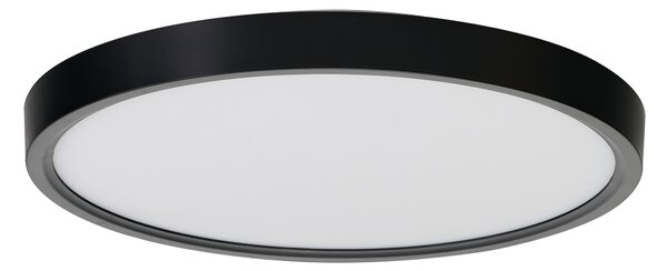 Arnor Round mennyezeti/fali lámpa (24w+17w) fekete 24 W + 9 W