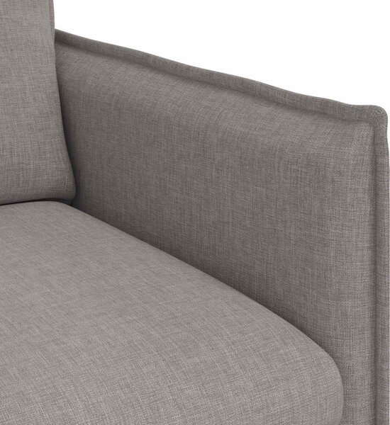 VidaXL Kanapé Szett 2 pcs Tópszínű 196 x 82 x 85 cm Szövet