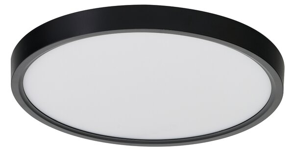 Arnor Round mennyezeti/fali lámpa (24w+17w) fekete 24 W + 9 W