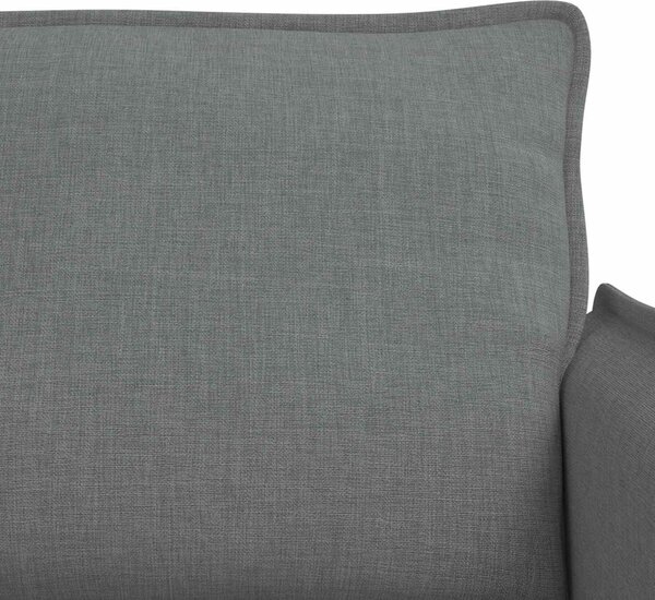 VidaXL Kanapé Szett 2 pcs Sötétszürke 196 x 82 x 85 cm Szövet