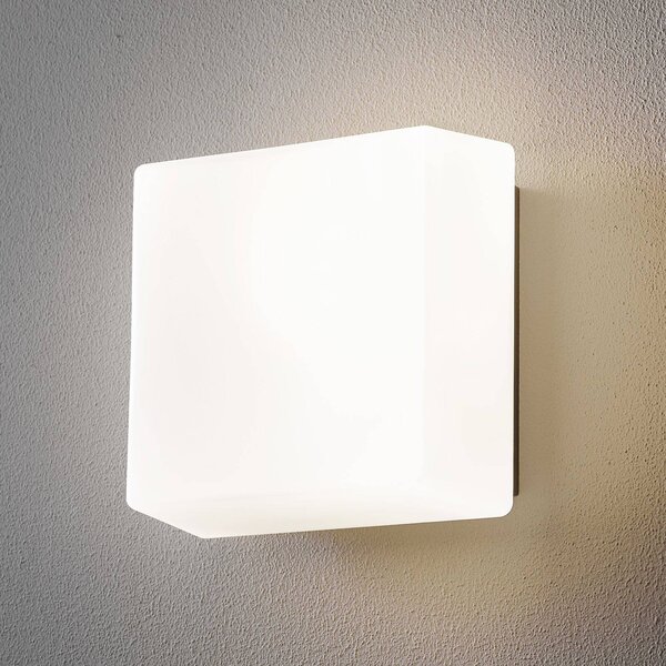 BEGA Light tégla 66658K3 LED fali 21x21cm 21x21cm, dimmelhető, Fehér / opál, Alumínium