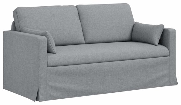 VidaXL Kanapé Szett 2 pcs Világosszürke 158 x 78 x 80 cm szövet