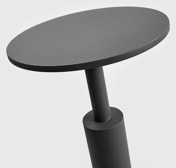 Lucande LED-es útvilágító Fenia, 60 cm, antracit, IP65, Fekete, Alumínium, Modern