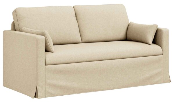 VidaXL Kanapé Szett 2 pcs Krém 158 x 78 x 80 cm szövet