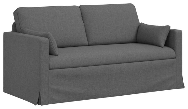 VidaXL Kanapé Sötétszürke 158 x 78 x 80 cm szövet