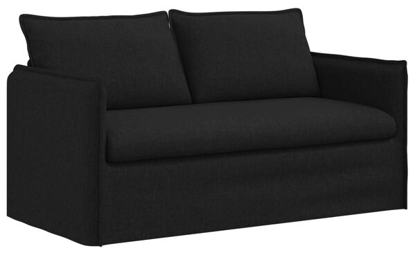 VidaXL Kanapé Fekete 156 x 82 x 85 cm szövet