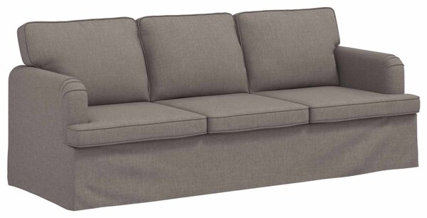 VidaXL Kanapé Szett 2 pcs Tópszínű 201 x 80 x 85 cm szövet