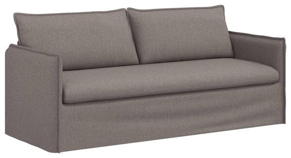 VidaXL Kanapé Szett 2 pcs Tópszínű 196 x 82 x 85 cm Szövet