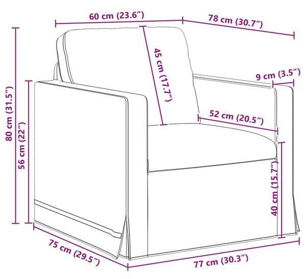 VidaXL Kanapé Szett 2 pcs Sötétszürke 228 x 78 x 80 cm Bársony